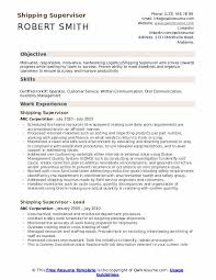 Apply to receiving supervisor, shipping and receiving clerk and more! Shipping Supervisor Resume Samples Qwikresume