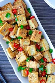If you would like a firmer and chewier version of tofu for this recipe, feel free to freeze it for up to 30. Crispy Pan Fried Tofu Vegan Gluten Free Meal Prep That Spicy Chick