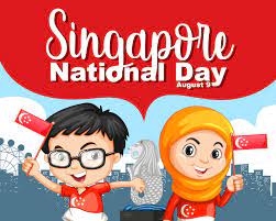 Singapore cartoon icons set free vector. Singapore National Day Banner With Children Hold Singapore Flag Cartoon Character 2711188 Vector Art At Vecteezy