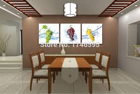 5 out of 5 stars. Big 3pieces Modern Home Wall Decoration Grape Fruit Restaurant Dining Room Wall Art Decor Wall Art Picture Canvas Print Painting Art Pictures Wall Art Picturedining Room Wall Art Aliexpress