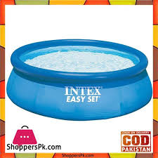 Buy Intex Easy Set Swimming Pool Blue 366 X 76 28132 At Best Price In Pakistan Easy Set Pools Inflatable Swimming Pool Above Ground Swimming Pools