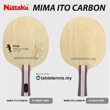 She won a bronze medal in the women's team event at the 2016 summer olympics when she was 15 years old. Nittaku Blade Mima Ito Carbon Table Tennis Carbon Blade Racket Paddle Bats Raket Ping Pong Karbon Lg Sports Trading