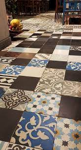 See more ideas about tile floor, floor patterns, tile patterns. Some Beautiful Happily Random Floor Tiles Picture Of Quan Bui Garden Restaurant Ho Chi Minh City Tripadvisor
