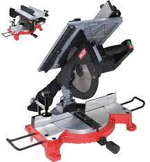 2200 w, avvio graduale, guida parallela/angolare, lama inclinabile, regolazione in altezza fino a 80 mm. Troncatrice Con Piano Superiore Tls250b 1390221 Valex Toolshop It