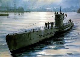 German U Boat Type Unk Returning To Port Tumblr Com 05 20 War Art In 2020 Boat German Submarines Submarines