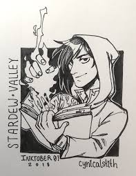 Cynicalstith Hey Hey Guys It S Inktober Time Stardew Valley Stardew Valley Fanart Valley