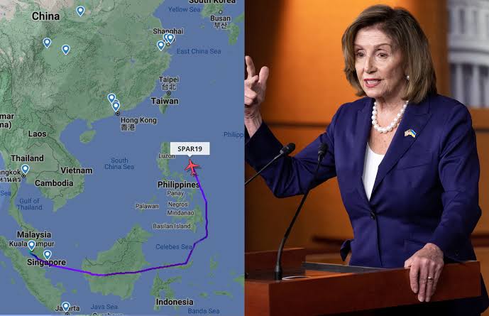 Nancy Pelosi's Plane Is the Most Tracked Aircraft Online Right Now