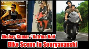 Akshay Kumar & Katrina Shoots A Song On Bike, Reminds Me Of Salman Khan's  Bike Scene In Ek Tha Tiger - YouTube