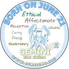 By clicking on your zodiac sign you can see your complete zodiac profile, the element to which you belong and the planets that rule your zodiac sign! June 21 Zodiac Horoscope Birthday Personality Sunsigns Org