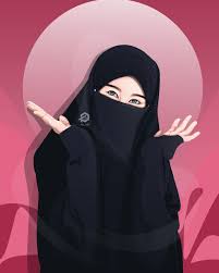 Muslimah bercadar wallpaper kartun sumber : 96 Gambar Kartun Muslimah Bercadar Simple Pilihan Cikimm Com