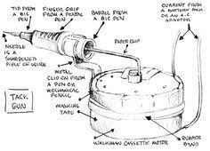 Trace the image you want onto your skin, making sure to get it exactly right. Diy Tattoo Machine