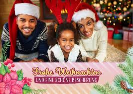 In italien ist die bescherung allerdings erst am 25. Schone Bescherung Frohe Weihnachten Echte Postkarten Online Versenden