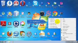 Desktop icons about 43,646 icons in 0.039 seconds. How To Resize Desktop Icons In Windows 7 Youtube