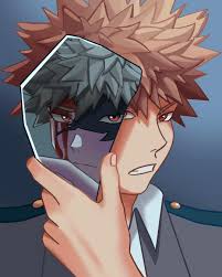 Bakugou, In Fragments (art by me) : rBokuNoHeroAcademia