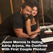 Just Jared | Jason Momoa confirms his romance with actress Adria Arjona in  cute couple photos, and we have all the details! Tap this picture in the  LINK... | Instagram