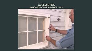 Vinyl Siding Installation Accessories Windows Doors Roof Liners Part 8 Of 9 Youtube