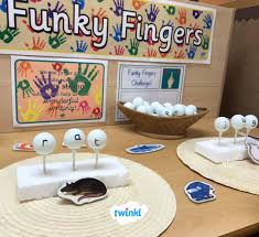 Cvc Word Funky Fingers Station Funky Fingers Eyfs Classroom Phonics Lessons