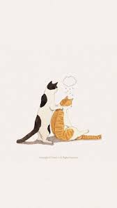 Pin By Darloya On Cats Gatos Mininos In 2020 Cat Artwork Cat Art Cute Animal Drawings
