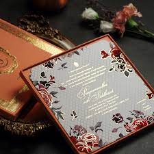 Extra Thick Inserts Weddinginspiration Indianwedding Floral French Royal Gold Vintage Hindu Wedding Invitations Wedding Invitations Indian Wedding Cards