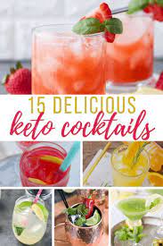15 Delicious Keto Cocktail Recipes Keto Cocktails Diet Smoothie Recipes Smoothie Diet