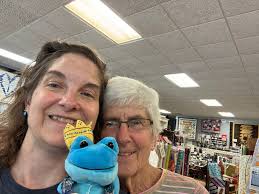 Quilt made with mom for neighbor's great granddaughter