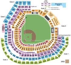 Busch Stadium Seating Chart Saint Louis