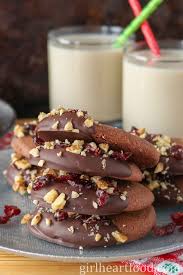With wooden spoon (or by hand as i do it), blend in butter until soft, smooth dough forms. Chocolate Shortbread Cookies Made With Cornstarch Girl Heart Food