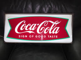 Check out our coca cola sign selection for the very best in unique or custom, handmade pieces from our signs shops. Coca Cola Fishtail Sign Light Up Collectors Weekly