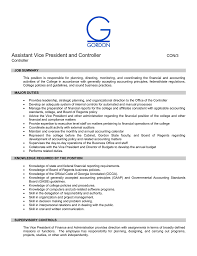 If you are an employer seeking qualified job seekers for your vp of finance position, read our sample job description below and revise it to meet your company's specific job duties and requirements. Vp For Finance Duties