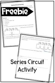Series Circuit Hands On Activity Upper Elementary Resources Physical Science Lessons Teaching Upper Elementary