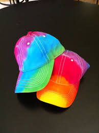 Rainbow stripe design 100 percent cotton. Baseball Cap Tie Dye Baseball Cap Hat Etsy Tie Dye Hat Sharpie Tie Dye Tie Dye Crafts
