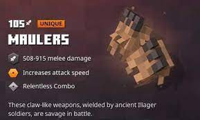 The 5 best unique weapons · 5) diamond pickaxe · 4) fangs of frost · 3) sun's grace · 2) nameless blade · 1) grave bane · also . How To Get All Unique Weapons Minecraft Dungeons Game8