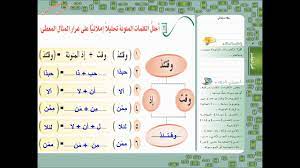 حل الرسم الاملائي رسم بعض الكلمات الموصولة خطا لغتي الخالدة الصف الثالث متوسط الفصل الدراسي الاول youtube