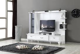 Evmo Vito Tv Unitesi Beyaz Mobilya Ev Icin Ev Mobilyalari