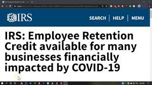 Irs News Irs Employee Retention Credit Available For Many Businesses Financially Impacted Youtube