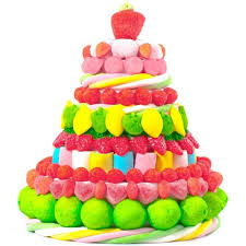 Gateau de bonbons pour anniversaire. Gateaux Et Bouquets De Bonbons Pour Un Anniversaire