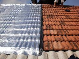 Impermeabilização de telhado de fibrocimento