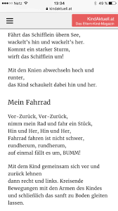 Kniereiter Kindergedichte Kinder Reime Kinder Lied