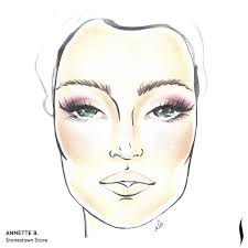 Pin On Makeup Face Charts