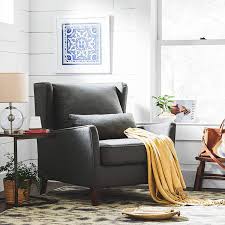 Amazon Com Stone Beam Sascha Wingback Removable Cushion Chair 35 W Off White Kitchen Dining Contemporary Living Room Furniture Chair Chair Cushions