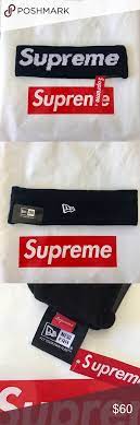 Black Supreme Headband Brand New 100 Authentic Supreme Accessories Hats Supreme Accessories Supreme Clothes Design