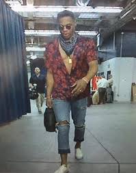 Russell westbrook is known as an nba fashion plate. Darren Rovell On Twitter Russell Westbrook Pregame Outfit