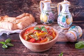 1 cucchiaio abbondante di zucchero semolato. Peperonata Siciliana In Agrodolce Una Siciliana In Cucina