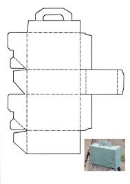 Koffer Selber Basteln Anleitung Koffer Selber Basteln Vorlage Koffer Basteln Geschenkbox Basteln Vorlage Geschenkbox Basteln