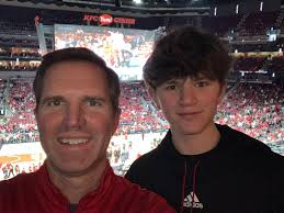 Had a great time with Will at the Louisville Men's Basketball game today!