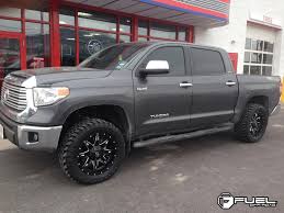 Why did toyota put a 'p' (passenger) tire on the tundra? Toyota Tundra Lethal D567 Gallery Mht Wheels Inc