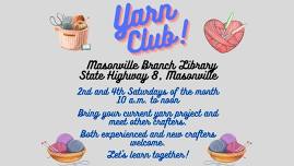 Masonville Yarn Club