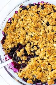 Ridiculously Easy Blueberry Crumble Recipe In 2020 Easy Blueberry Crumble Blueberry Crumble Easy Blueberry Crumble Recipe
