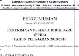 Daftar nilai dan leger.xlsx file preview: Contoh Format Sk Kepanitiaan Ppdb Tahun Pelajaran 2016 2017 Aplikasi Pendidikan