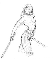 Why I Hate Most Photos And Drawings Of Women With Swords Maria Alexander When using a sword, the way you stand, move and hold your weapon is vital in determining how much control you have, how fast you can move and you should stand with feet shoulder width apart, leading foot (same as hand holding sword or shield if you have one) slightly forward, i.e. drawings of women with swords